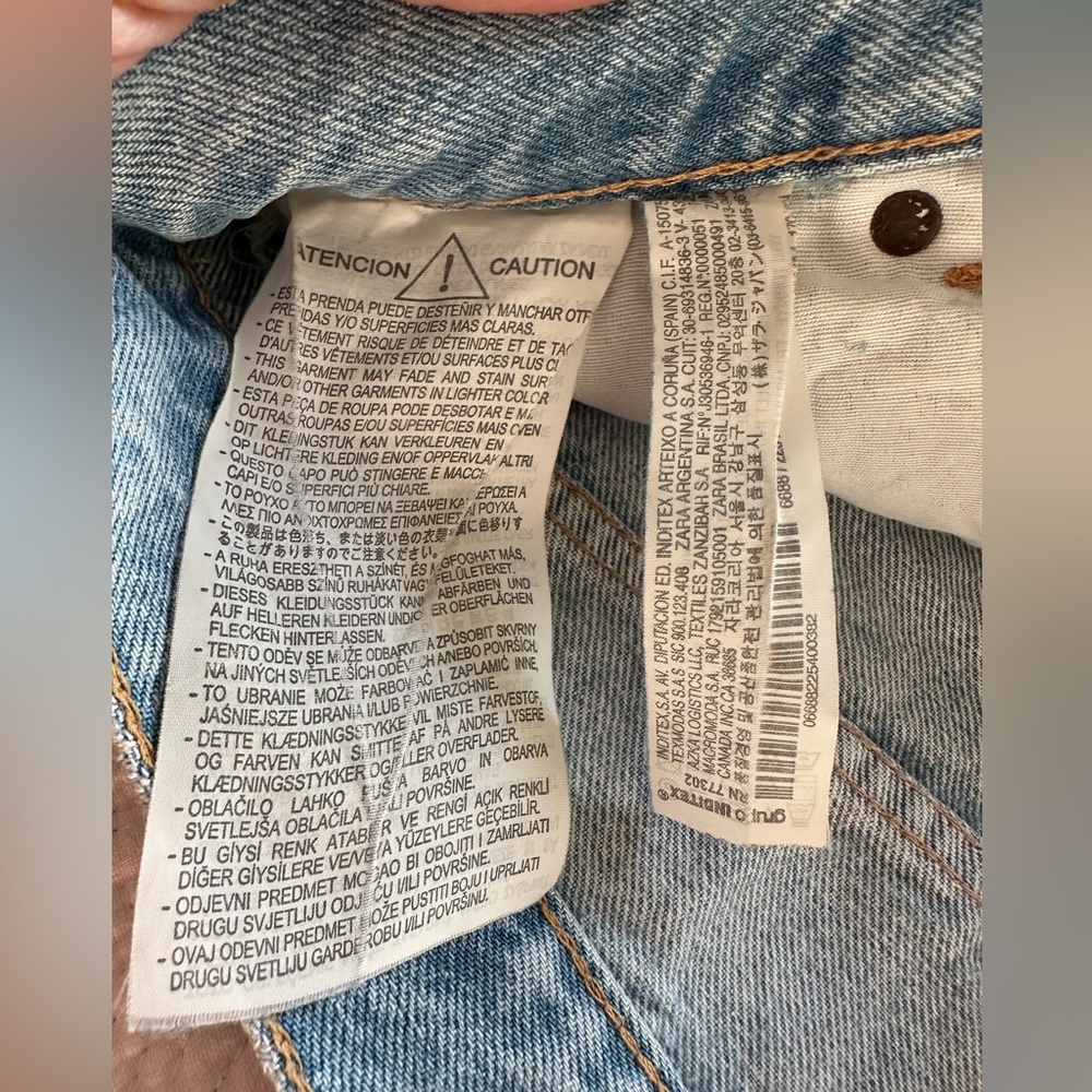 Zara . High waisted, Wide leg, Full length. TALLππ Size 6 - Picture 16 of 16